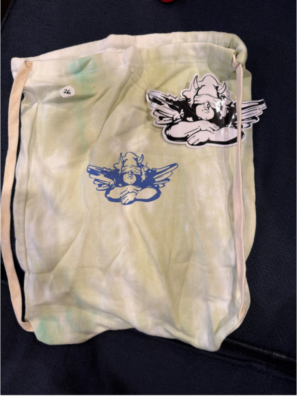BOYS LIE UNRELEASED Drawstring Backpack One Size Graphic